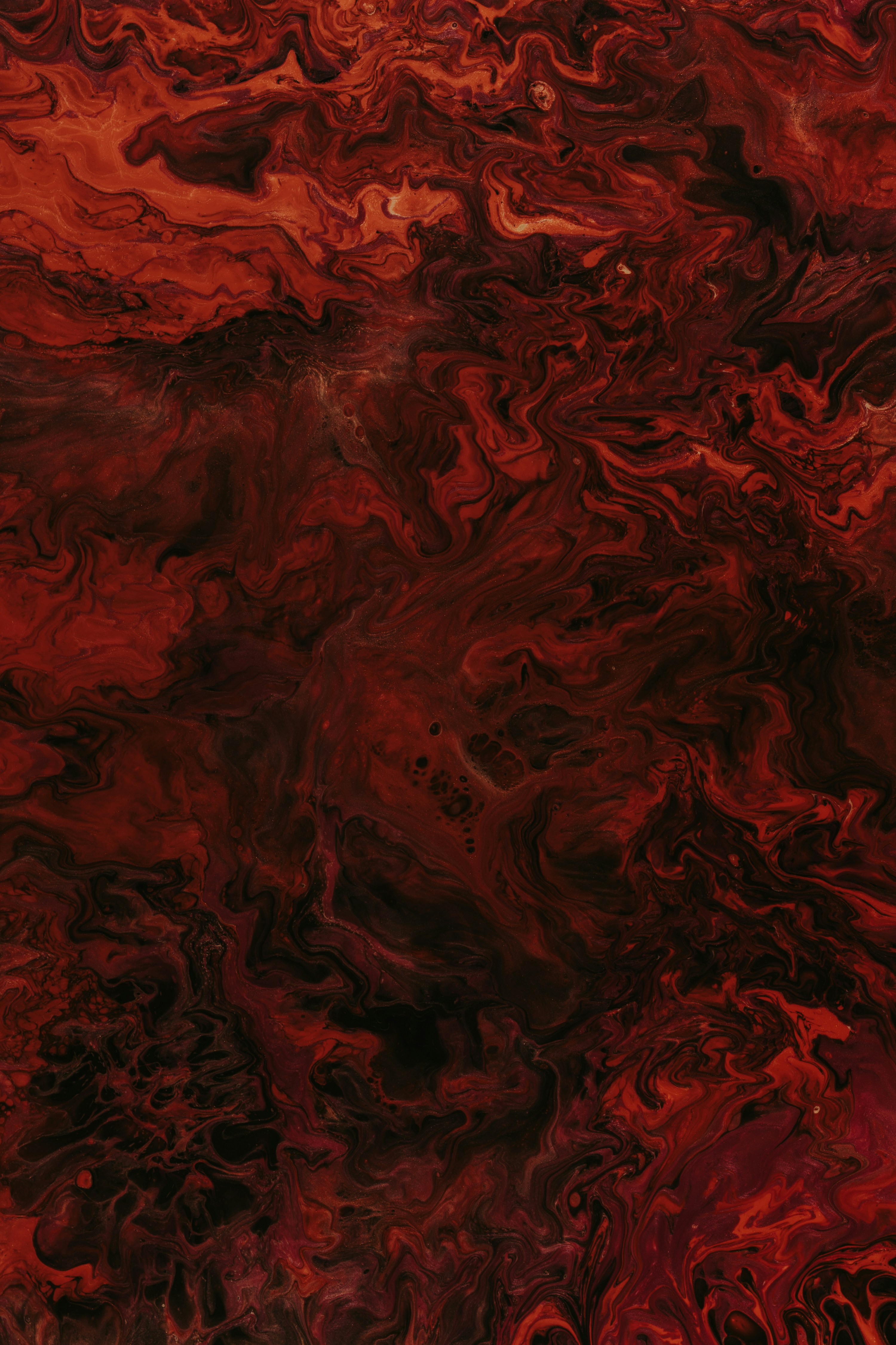 Ruby Red Marble